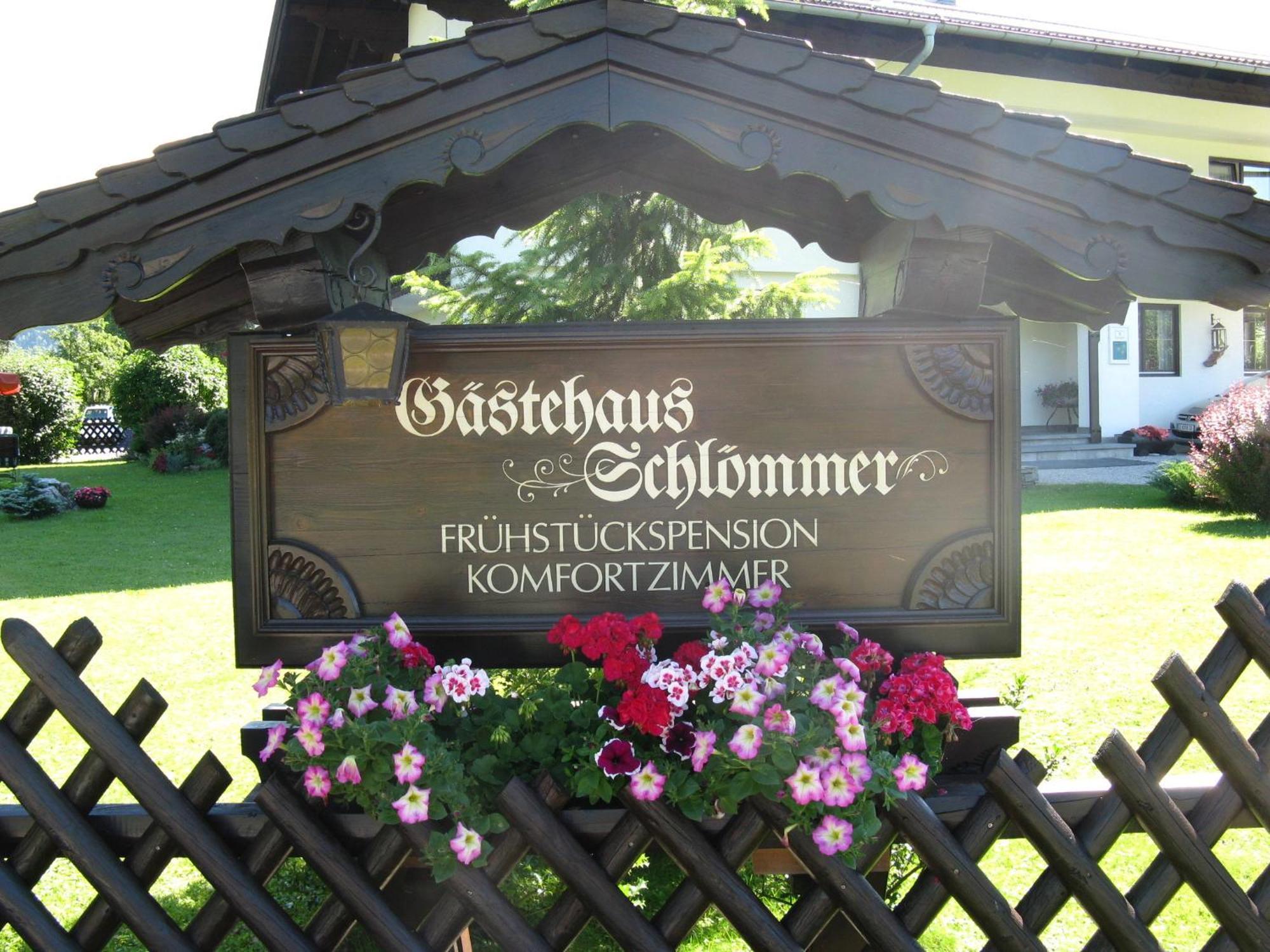 Pension Schloemmer Sankt Gilgen Exteriör bild